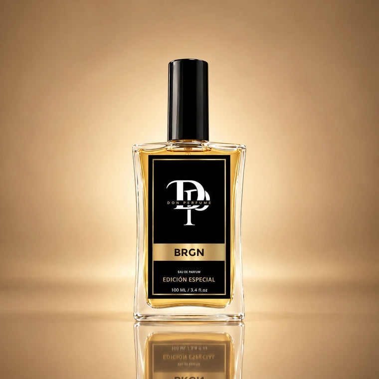 BRGN 100 ml, perfume de equivalencia nicho que recuerda a Baccarat Rouge 540 de Maison Francis Kurkdjian · Don Perfume