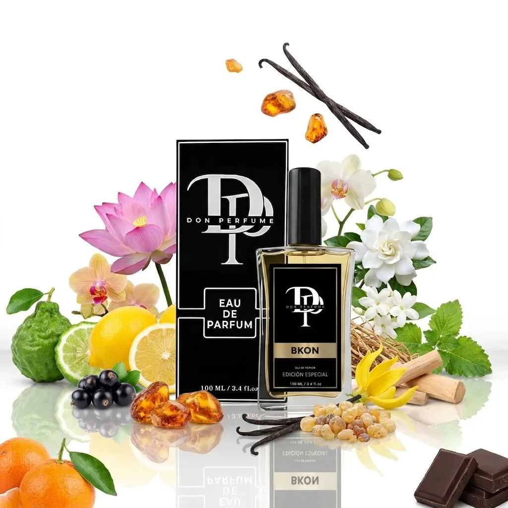 BKON y sus ingredientes, perfume de equivalencia que recuerda a Black Orchid de Tom Ford · Don Perfume