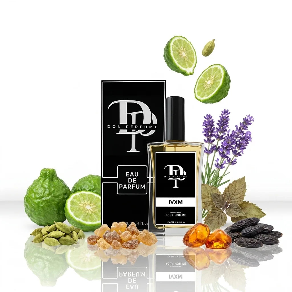 IVXM y sus ingredientes, perfume de equivalencia que recuerda a Invictus Victory Elixir · Don Perfume