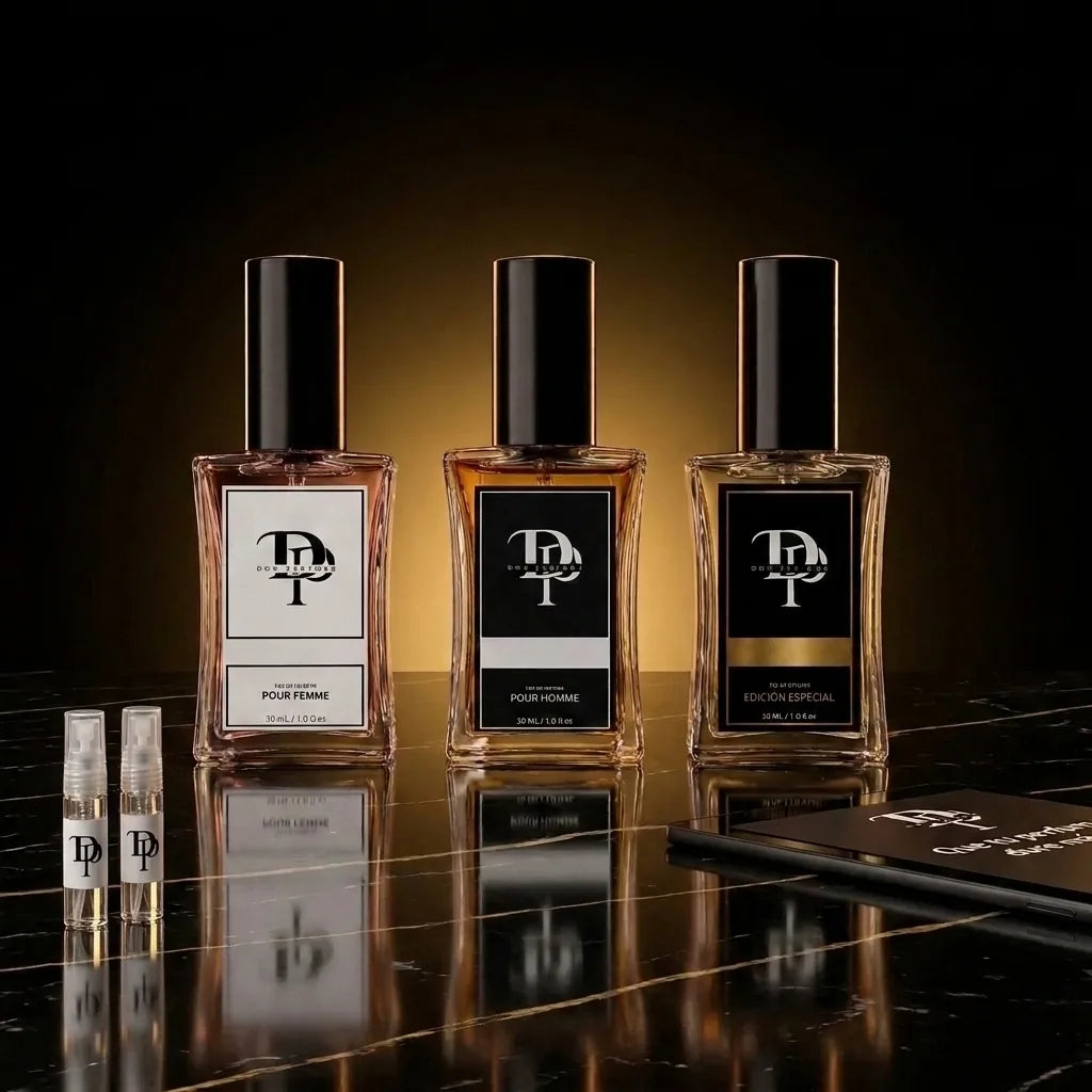 Pack Descubre Don Perfume: 3 perfumes de 30 ml, 2 muestras y guía de regalo